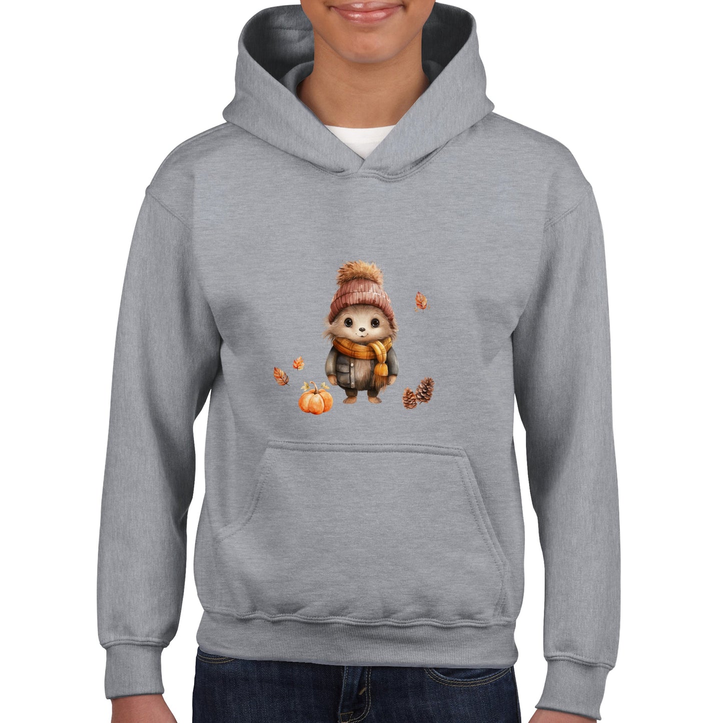 Herfst-egel  -  hoodie kinderen