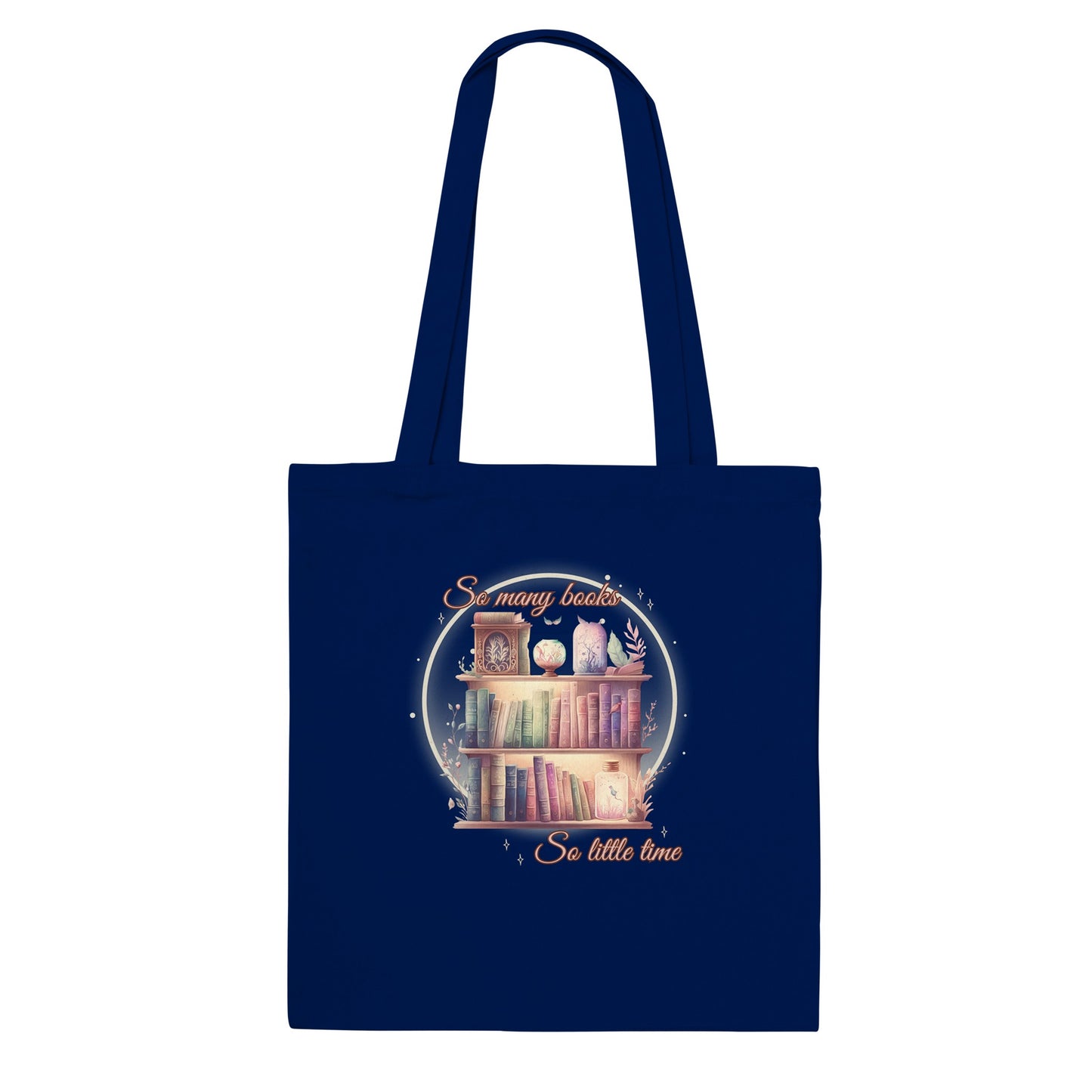 So many books, so little time  -  tote-bag