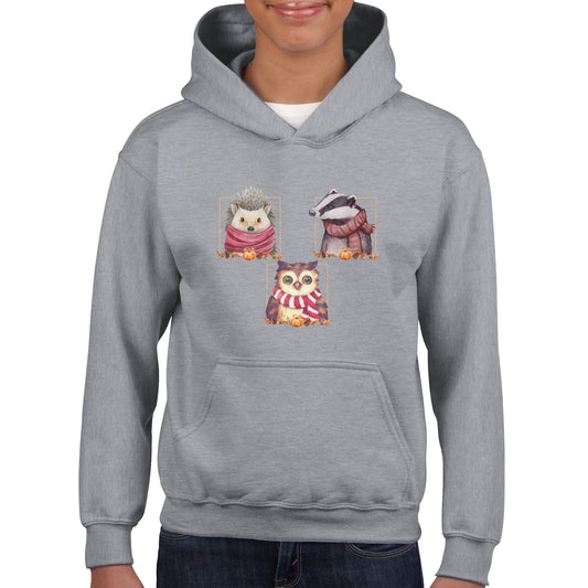 Vrolijke vrienden -  hoodie kinderen