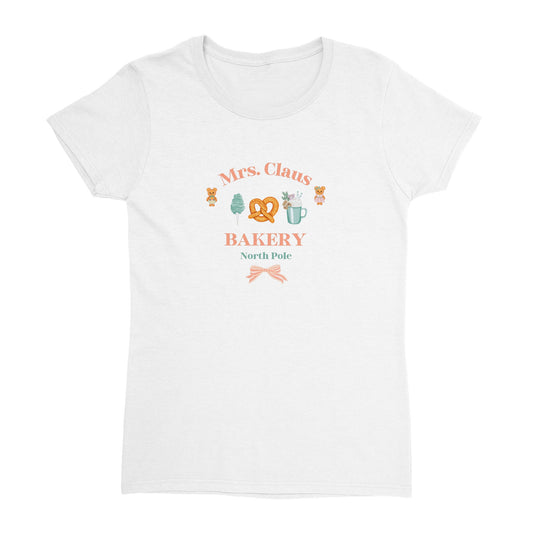 Mrs. Claus bakery -  t-shirt volwassenen