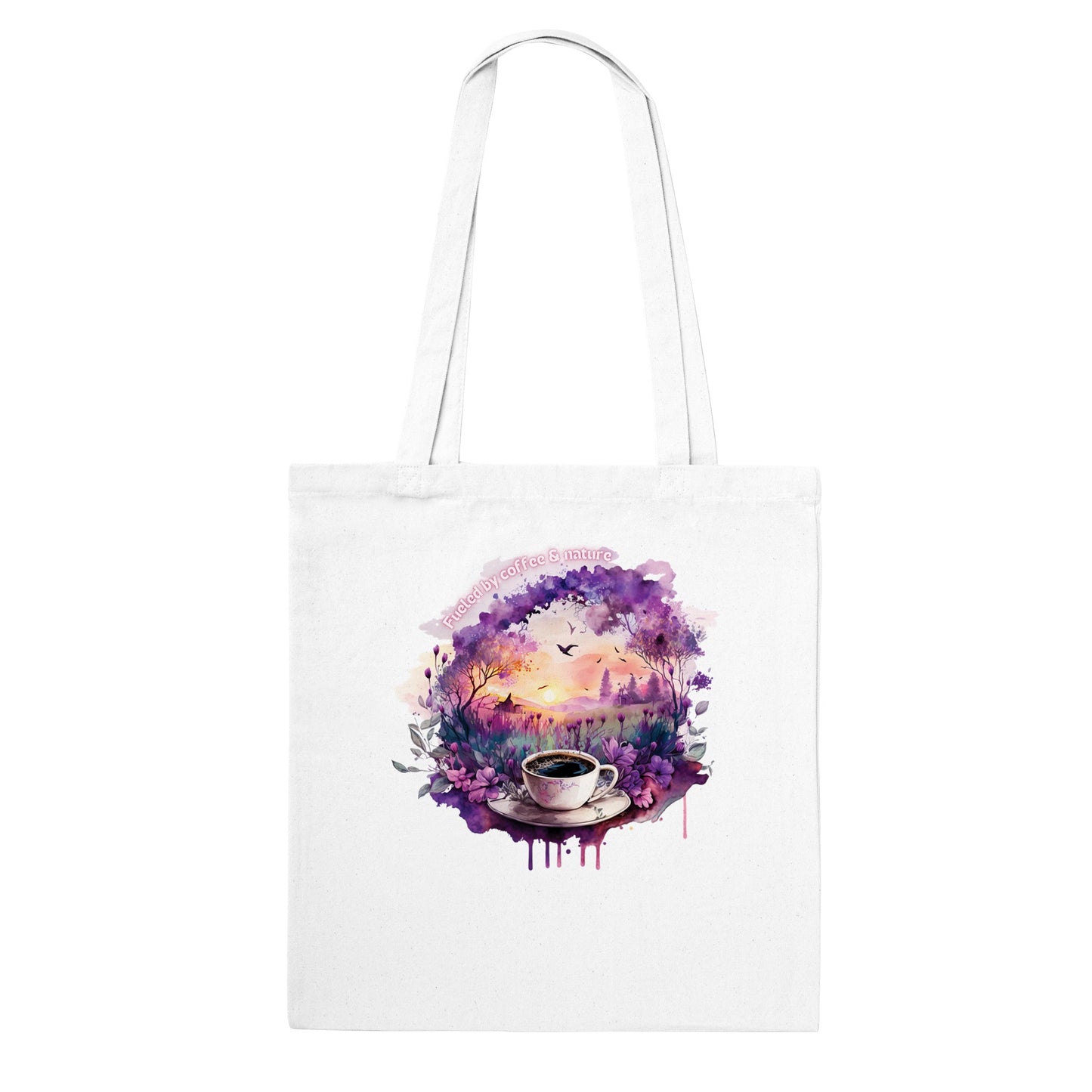 Fueled by coffee & nature  -  tote-bag