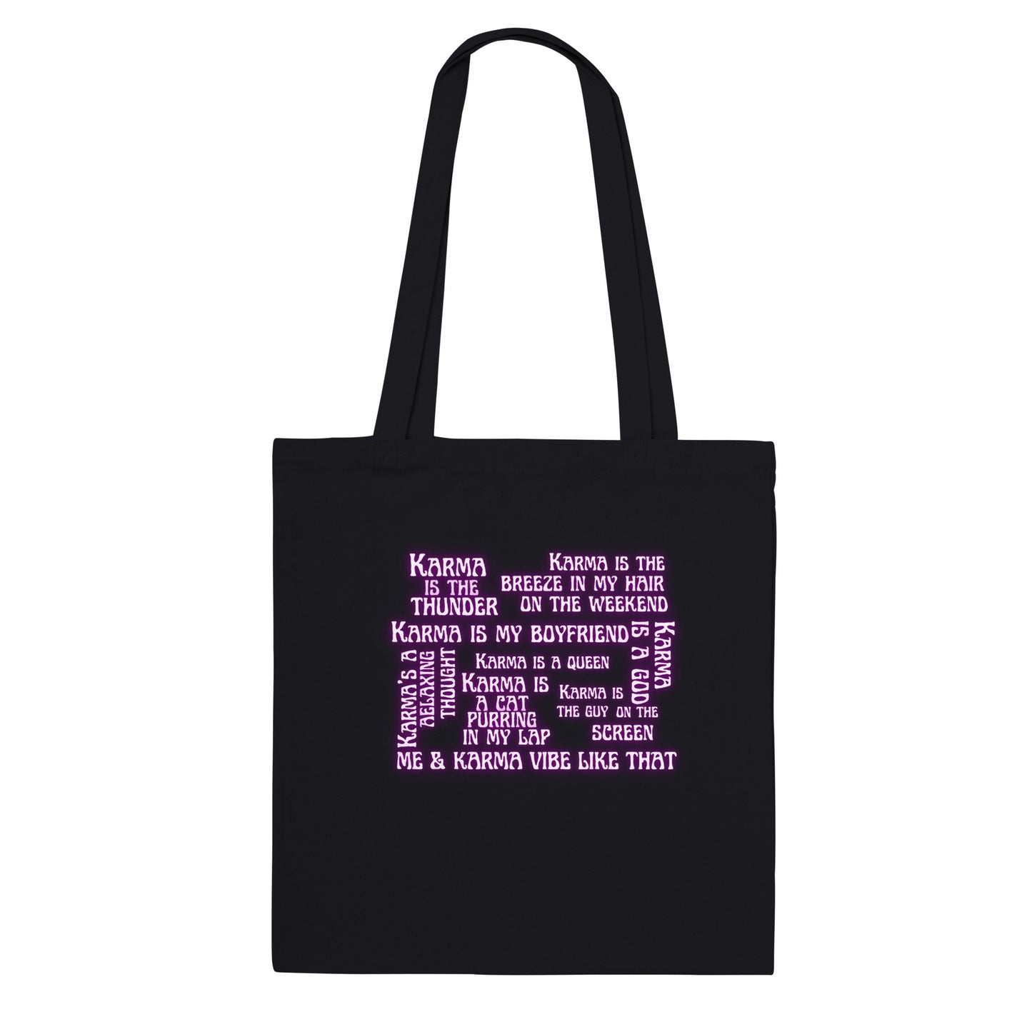 Karma is my boyfriend - tote-bag