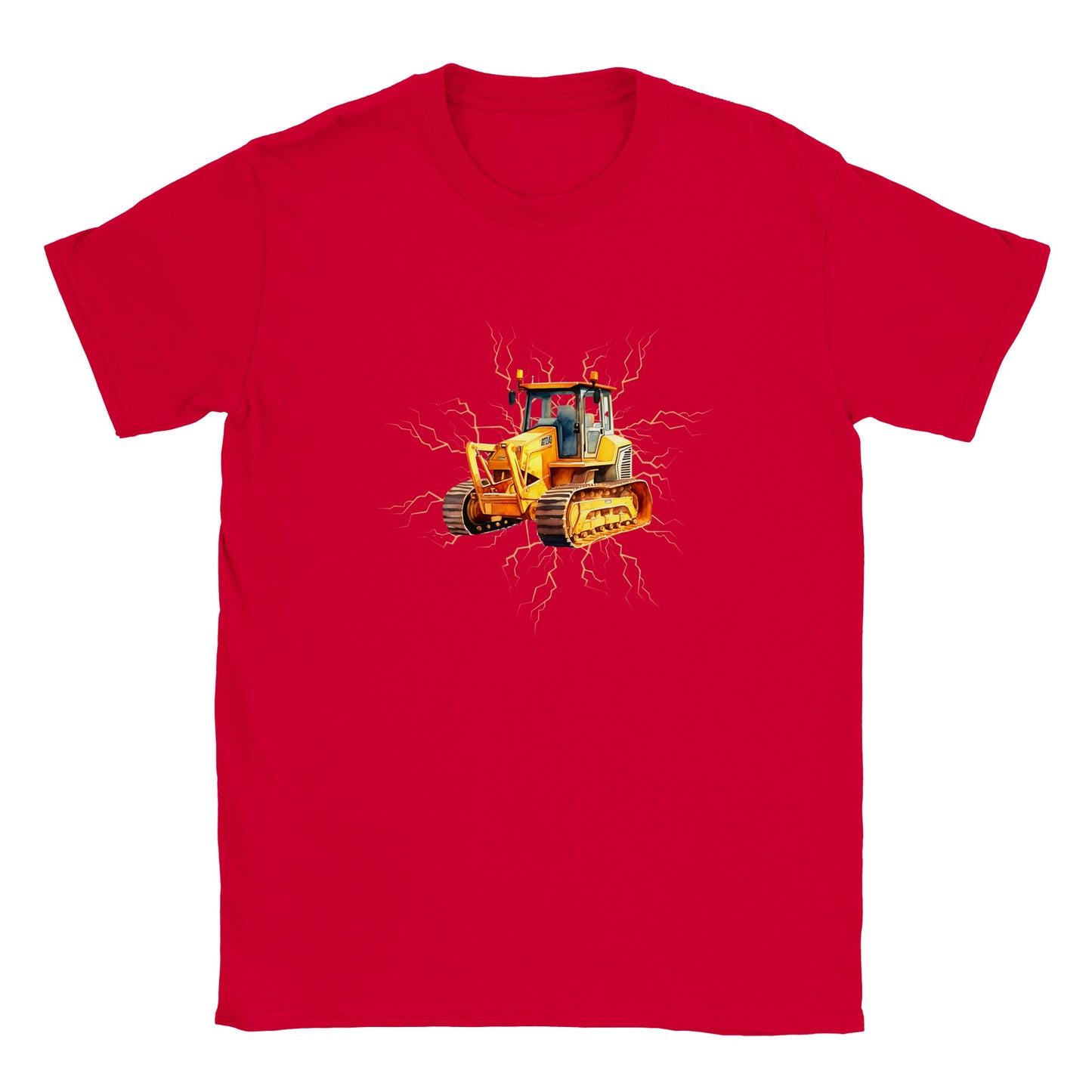 Bulldozer -  t-shirt kinderen