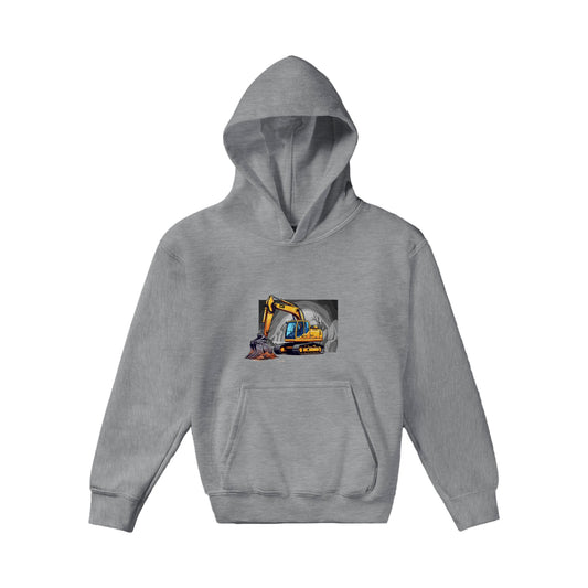 graafmachine -  hoodie kinderen