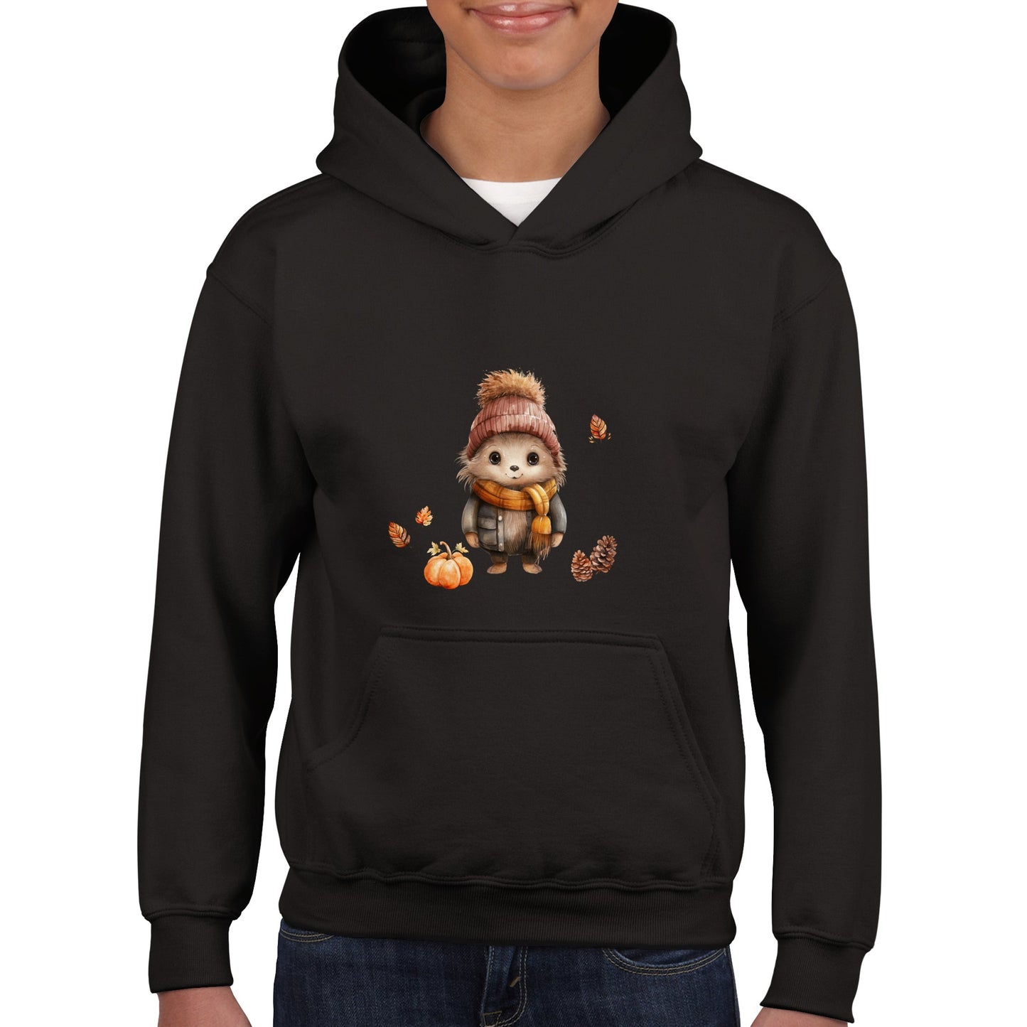 Herfst-egel  -  hoodie kinderen