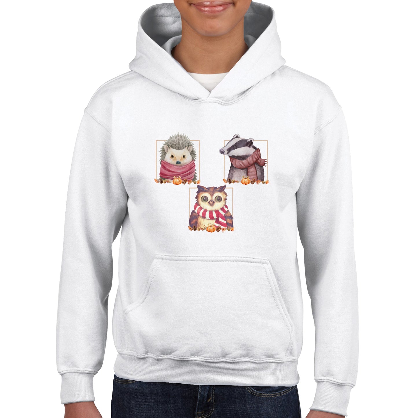 Vrolijke vrienden -  hoodie kinderen