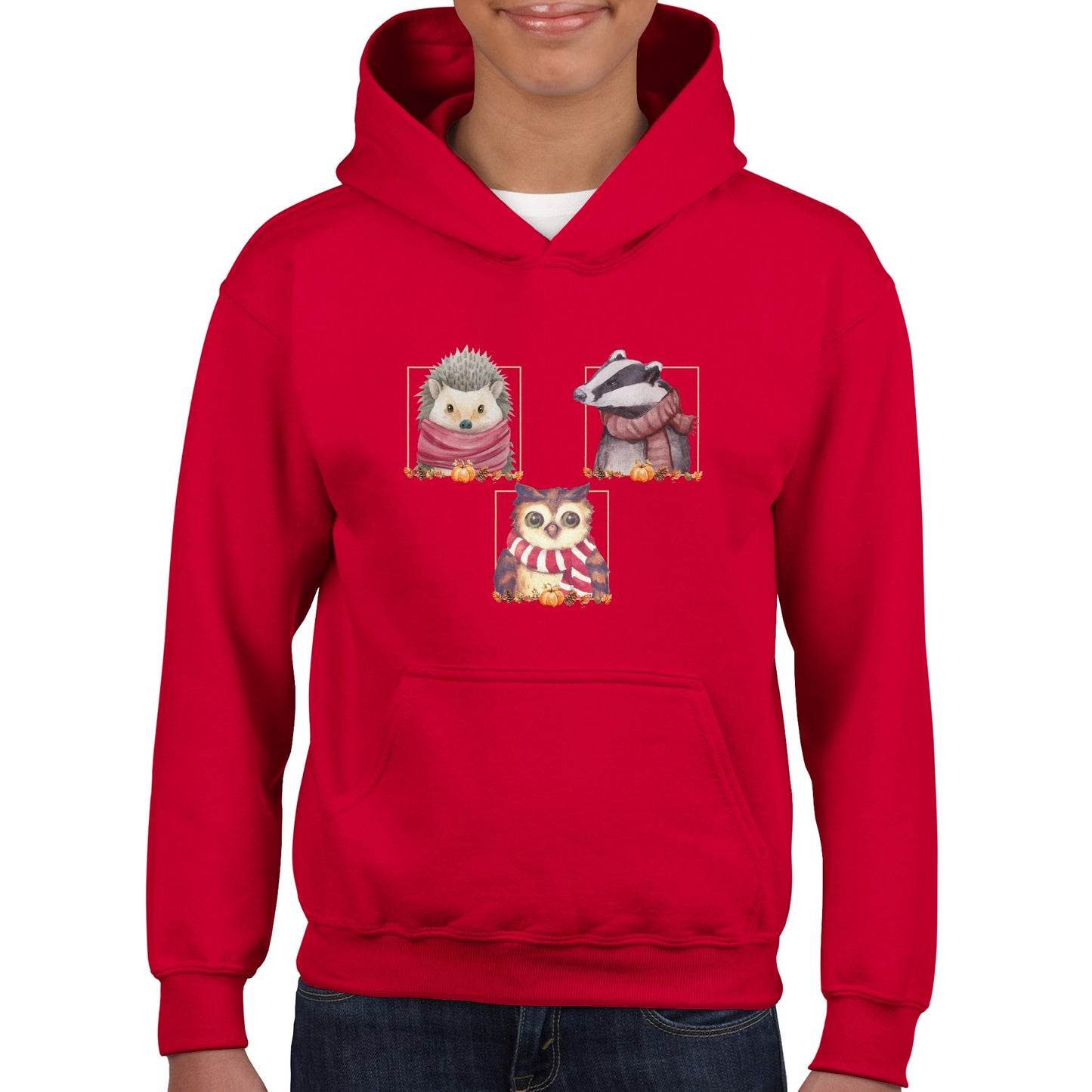 Vrolijke vrienden -  hoodie kinderen