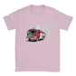 Brandweerwagen  -  t-shirt kinderen