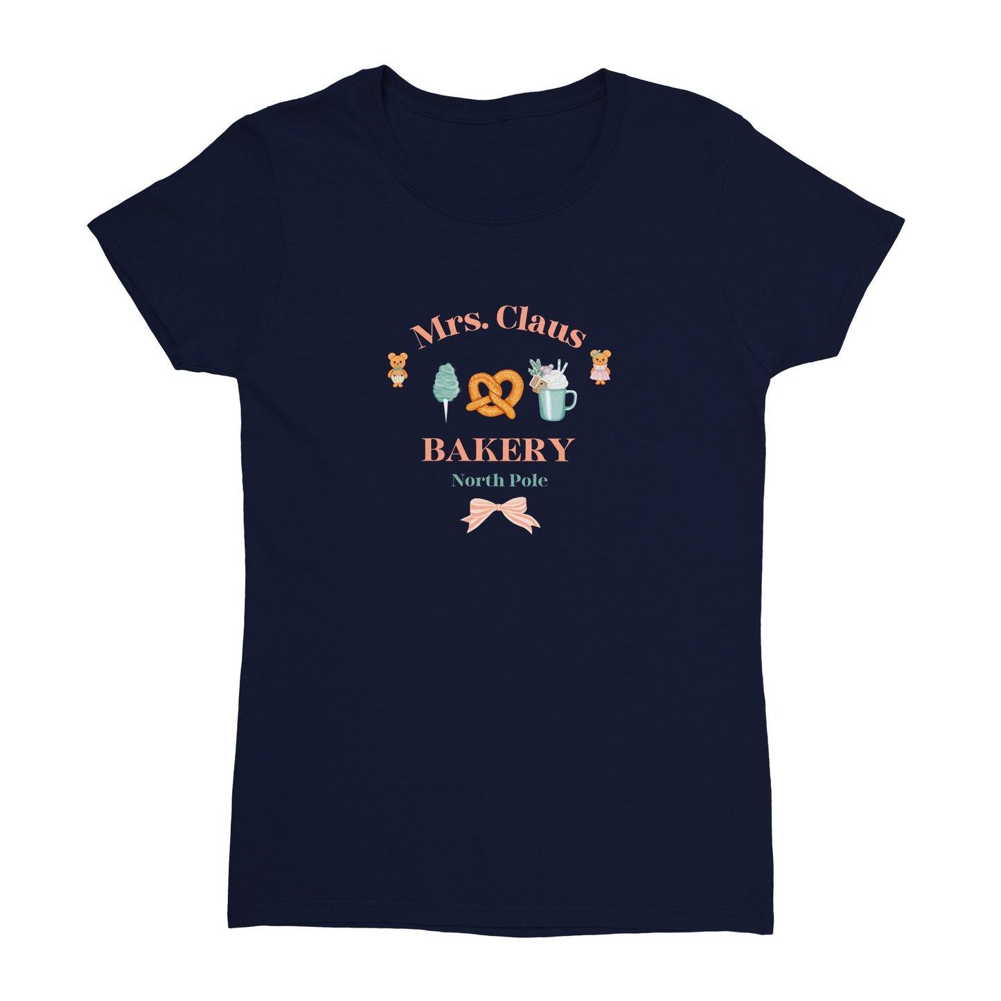 Mrs. Claus bakery -  t-shirt volwassenen