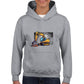 graafmachine -  hoodie kinderen