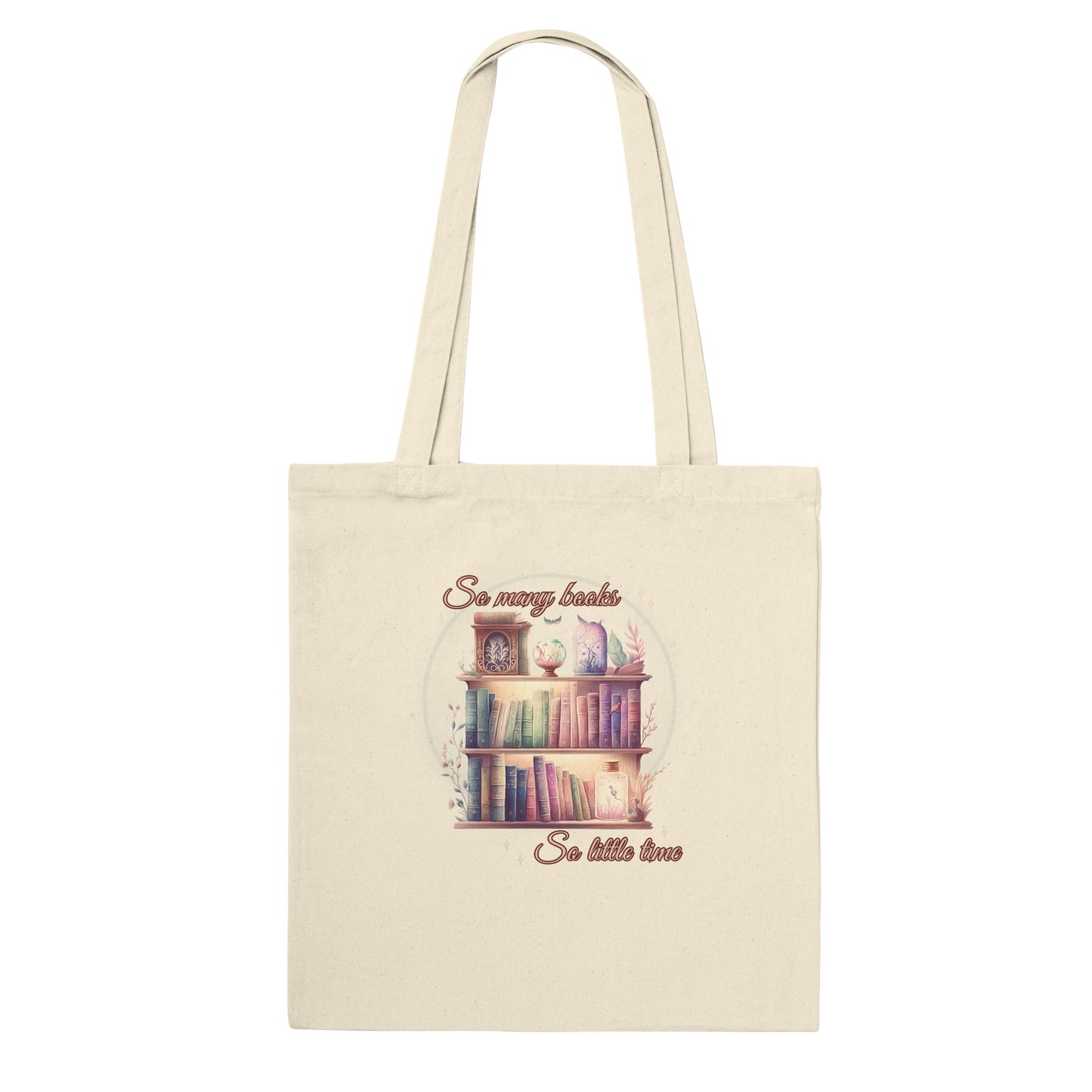 So many books, so little time  -  tote-bag