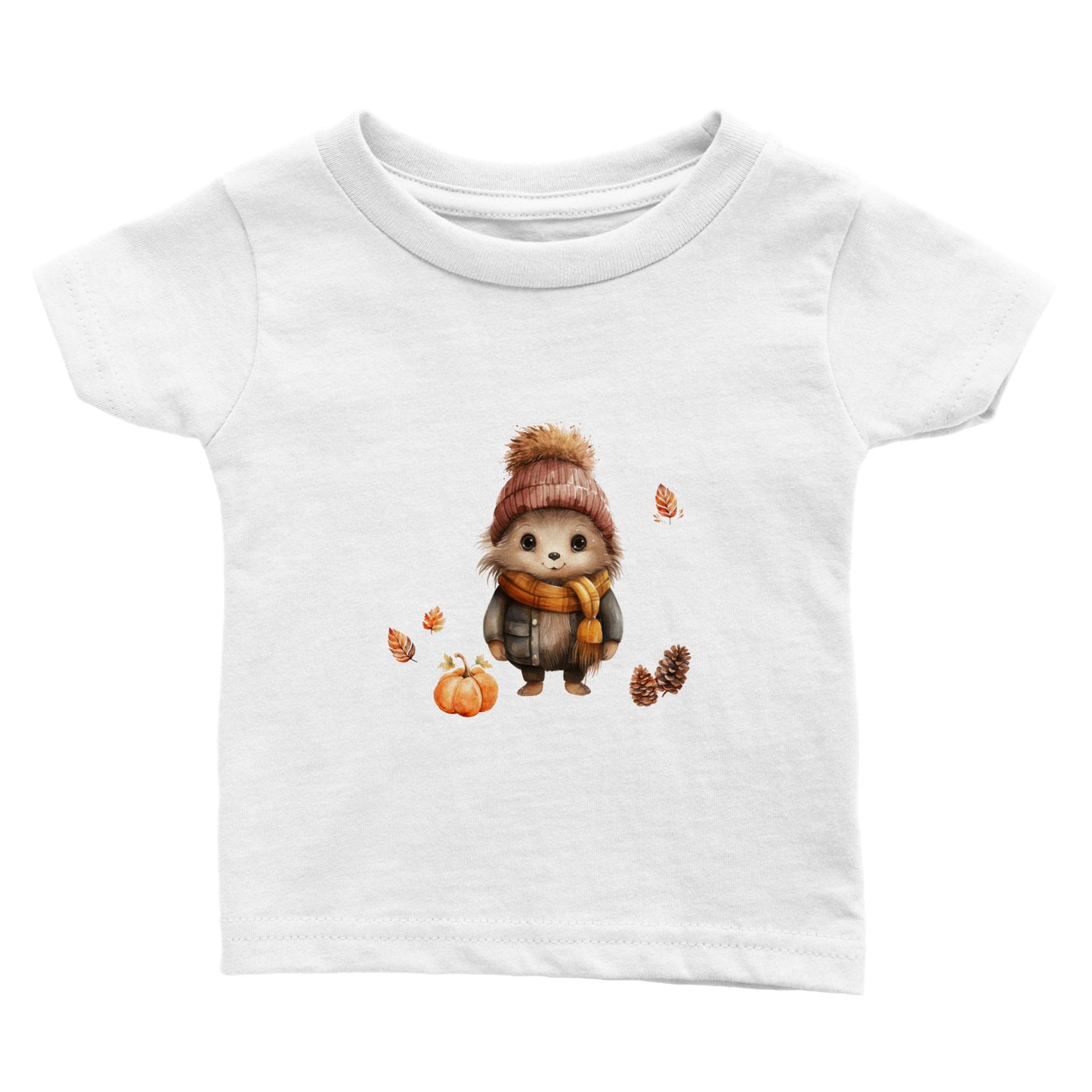 Herfst-egel  -  babyt-shirt