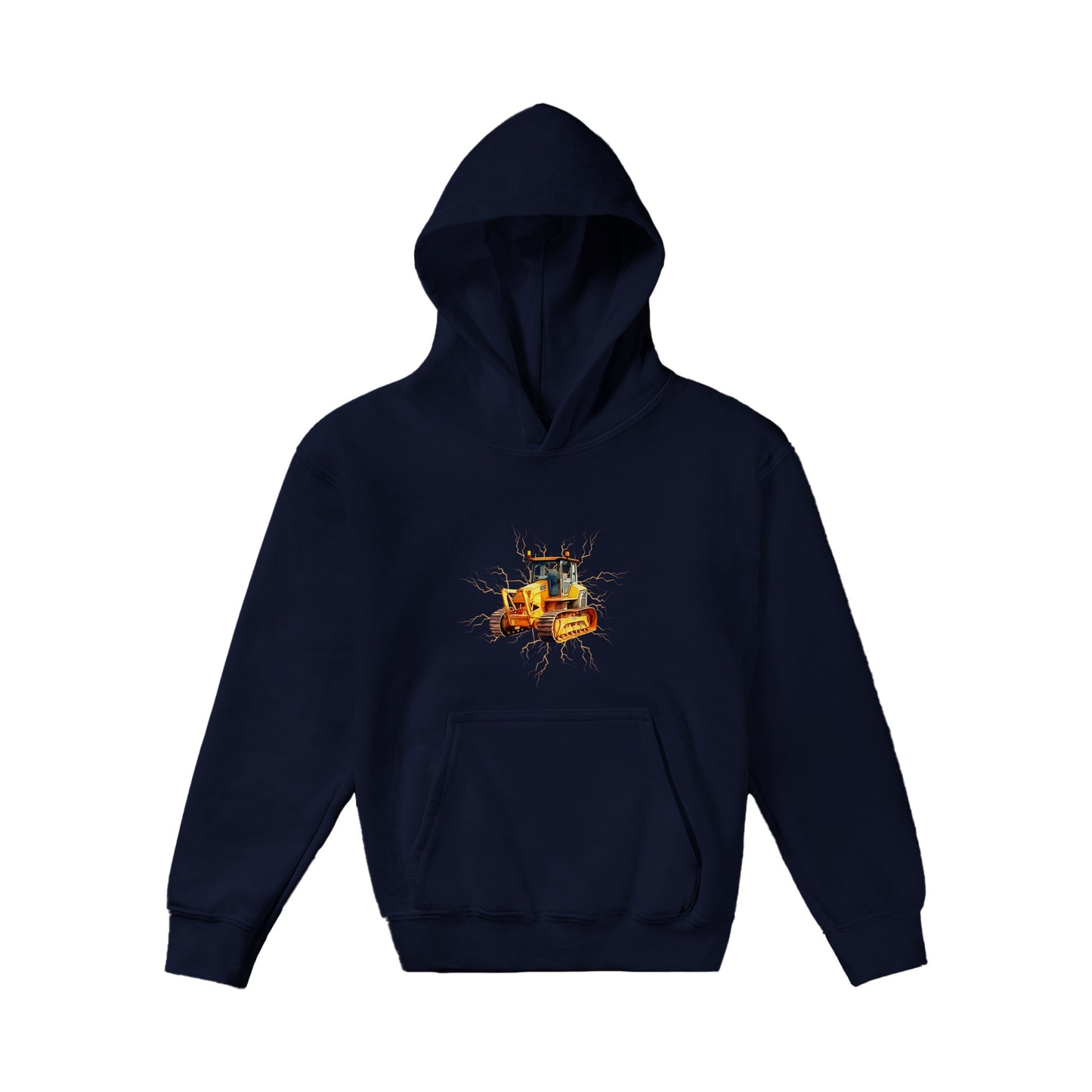 Bulldozer -  hoodie kinderen