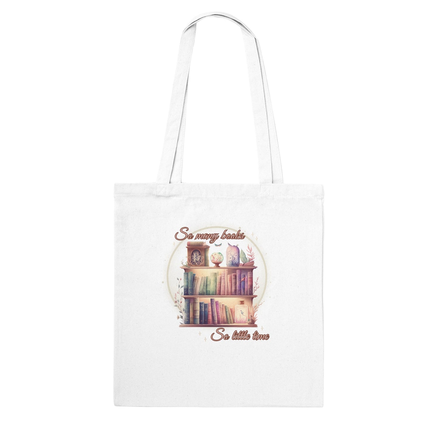 So many books, so little time  -  tote-bag