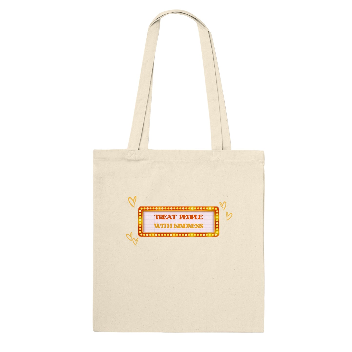 Treat people with kindness - tote-bag