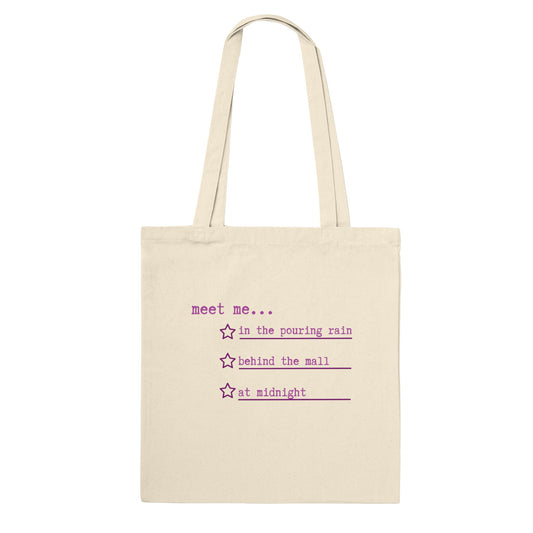 Meet me...   Tote-bag