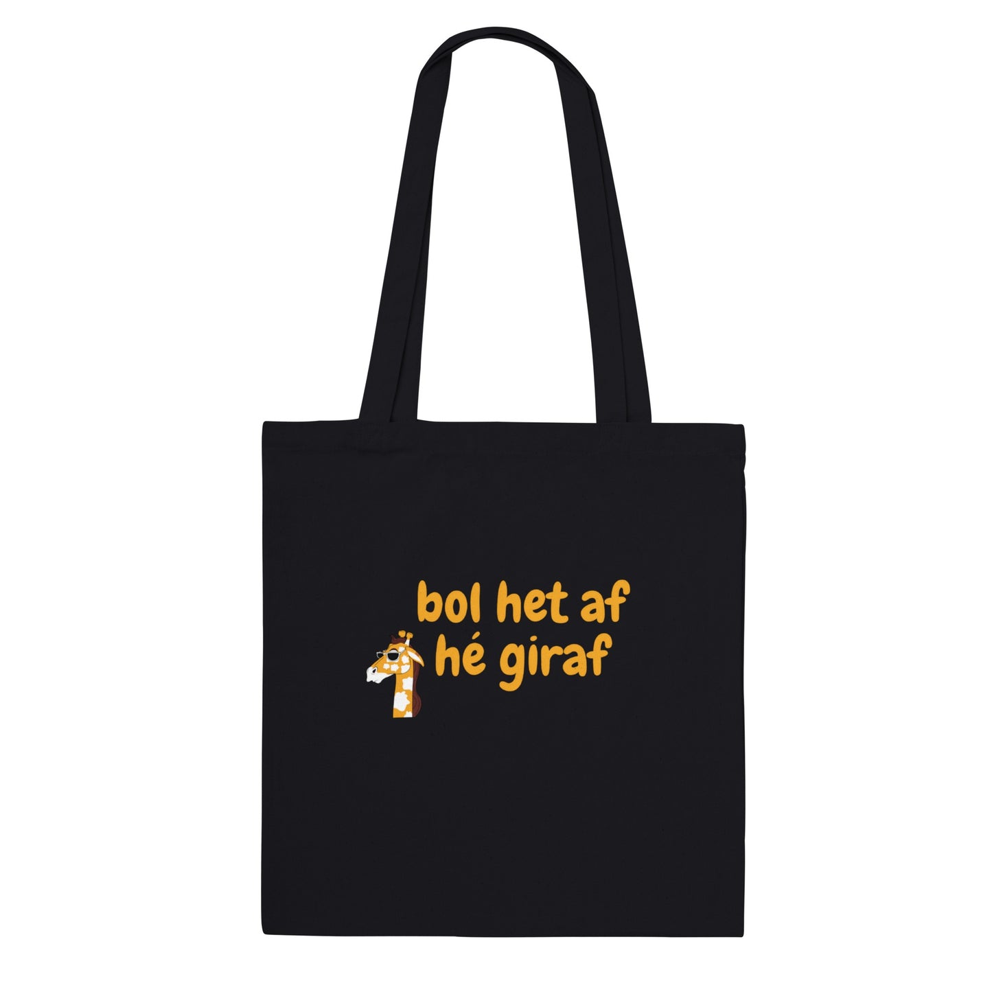 bol het af hé giraf - tote-bag