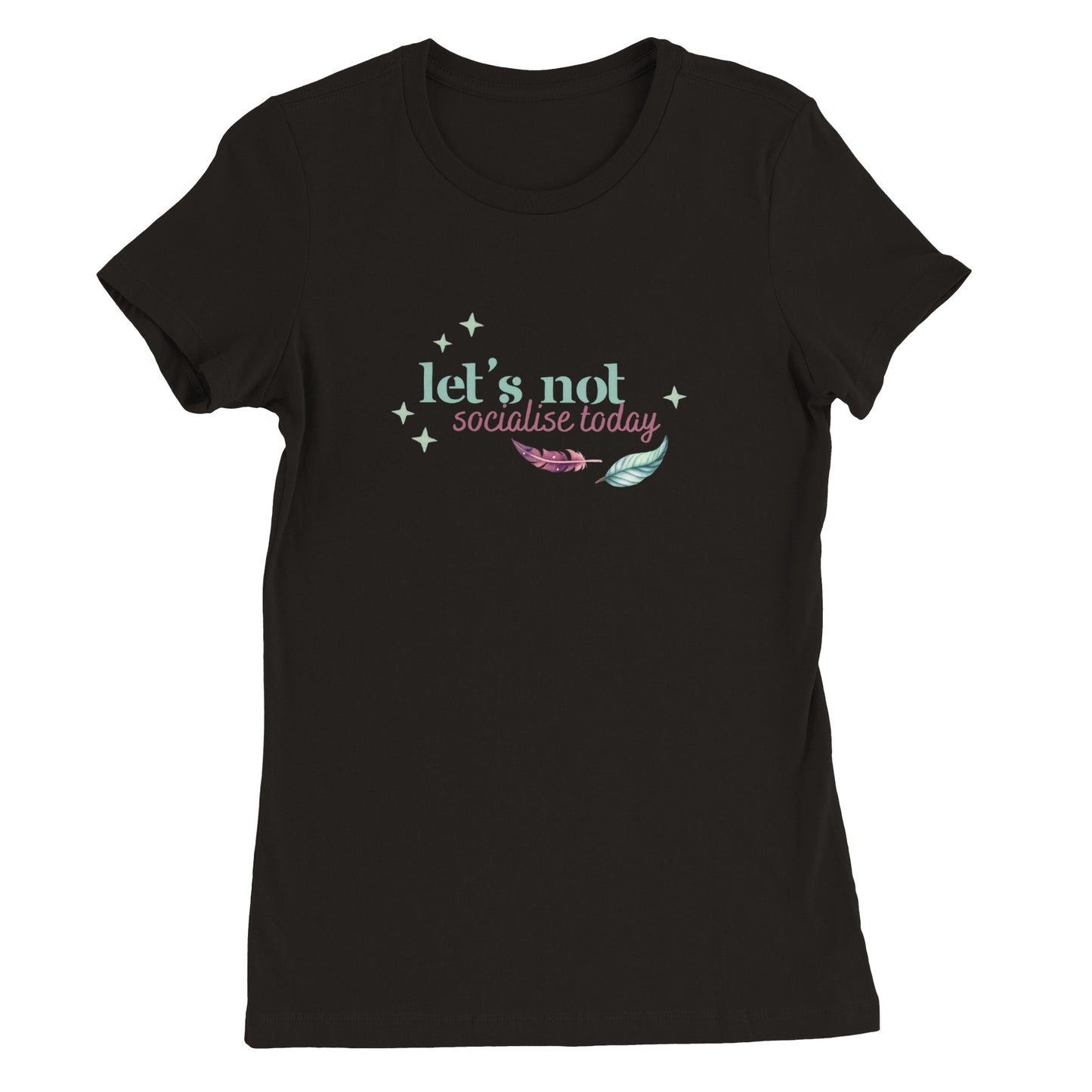 Let's not socialise today -  t-shirt volwassenen