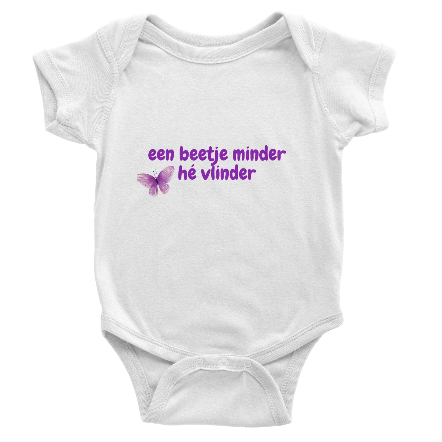 een beetje minder hé vlinder - rompertje