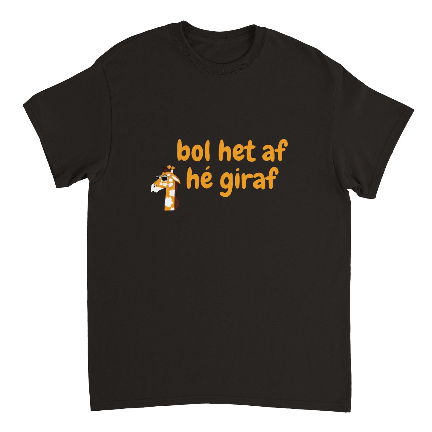 bol het af hé giraf - t-shirt volwassenen