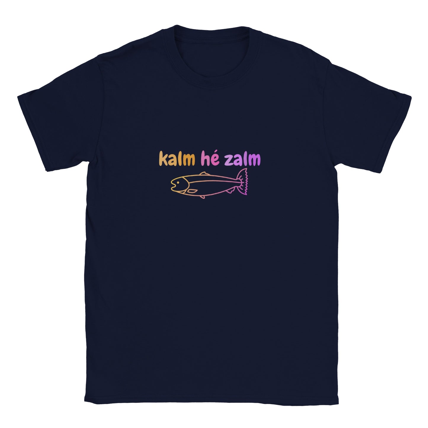 kalm hé zalm -  t-shirt kinderen