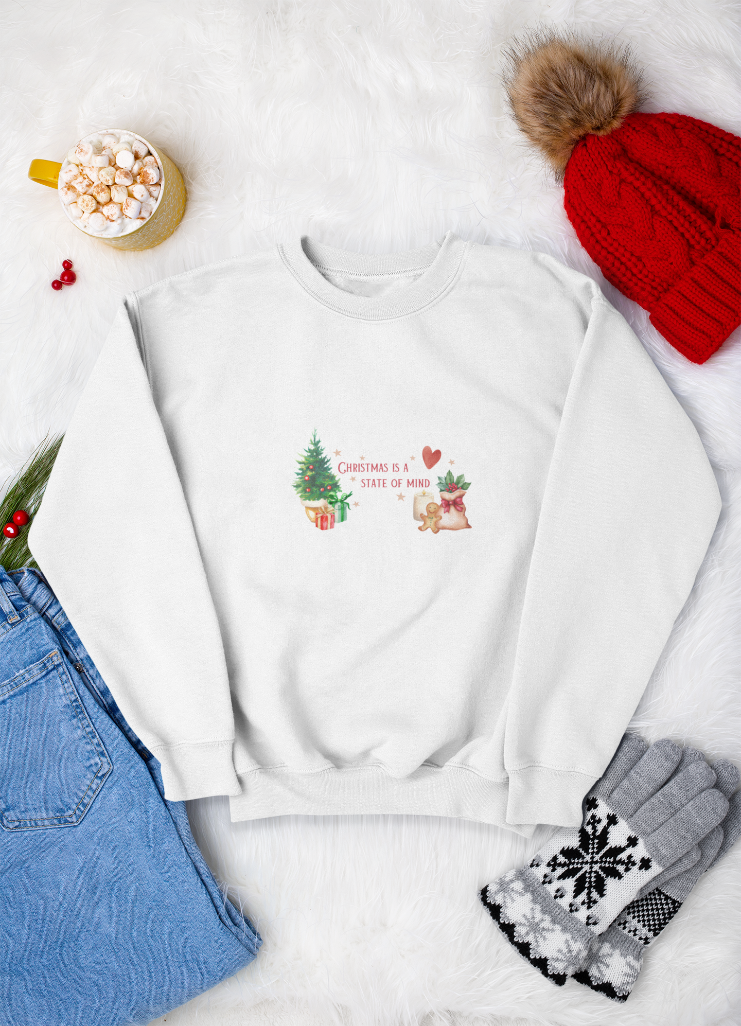 Christmas is a state of mind sweater