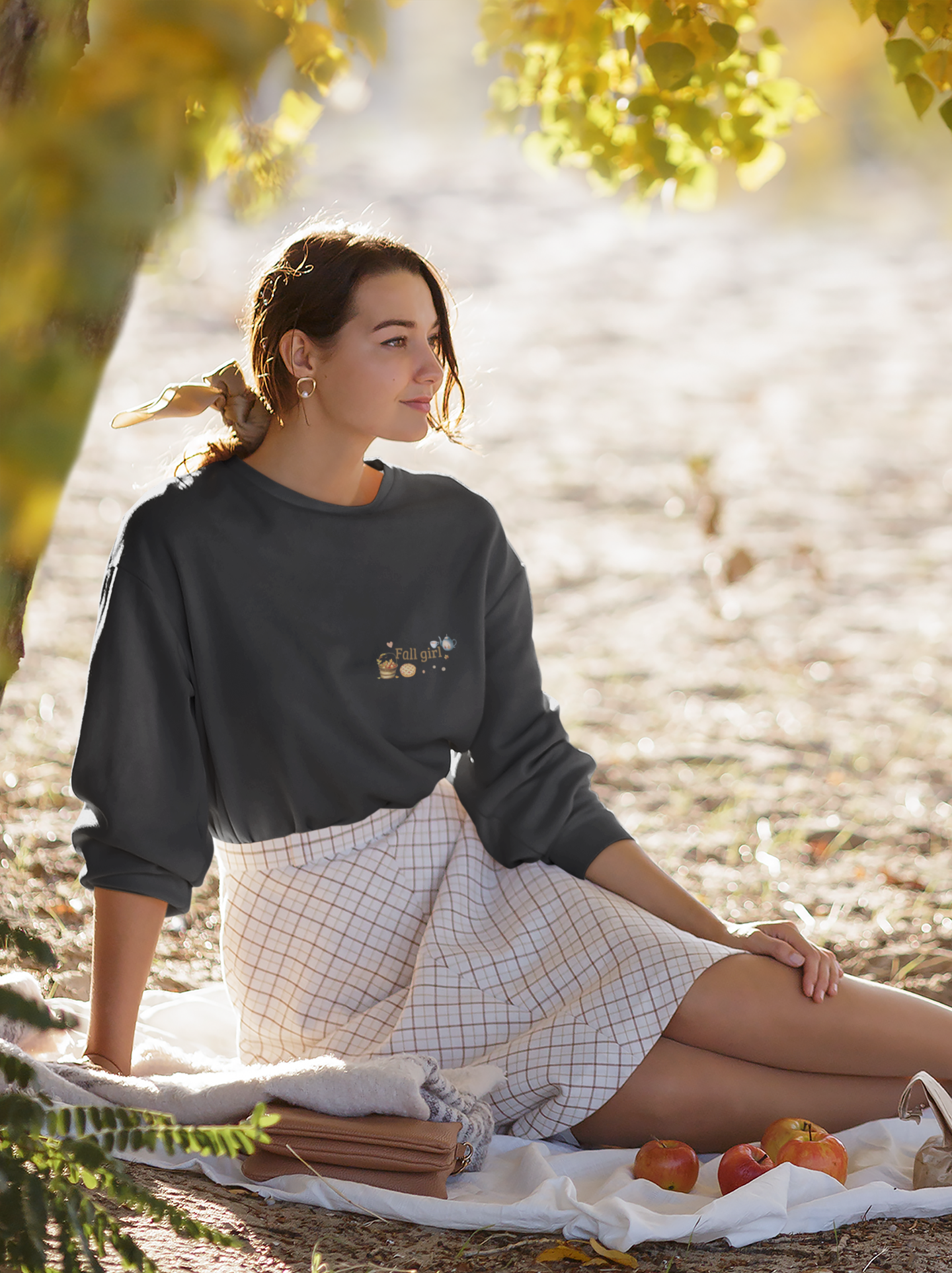 fall girl herfst sweater autumn