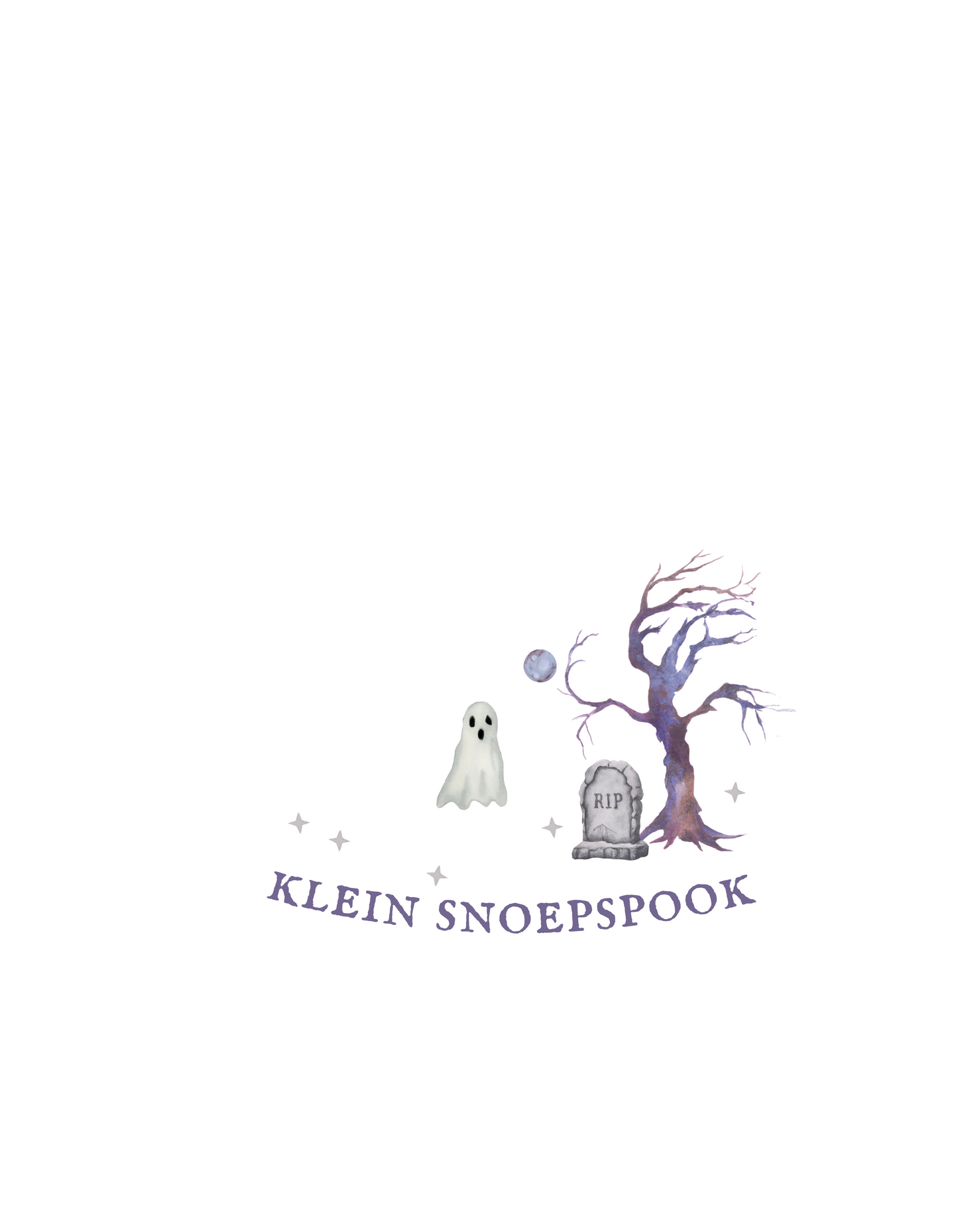 Klein snoepspook - hoodie kinderen