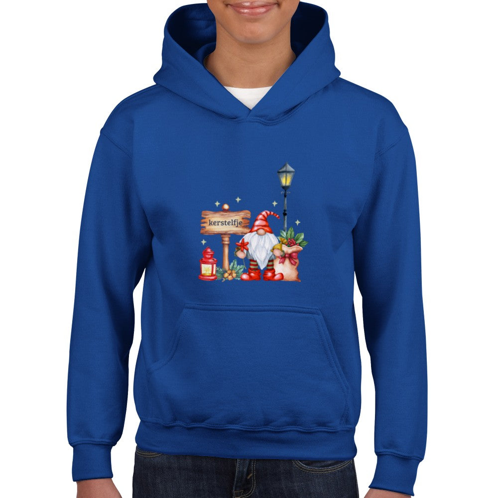 Kerstelfje - hoodie kinderen