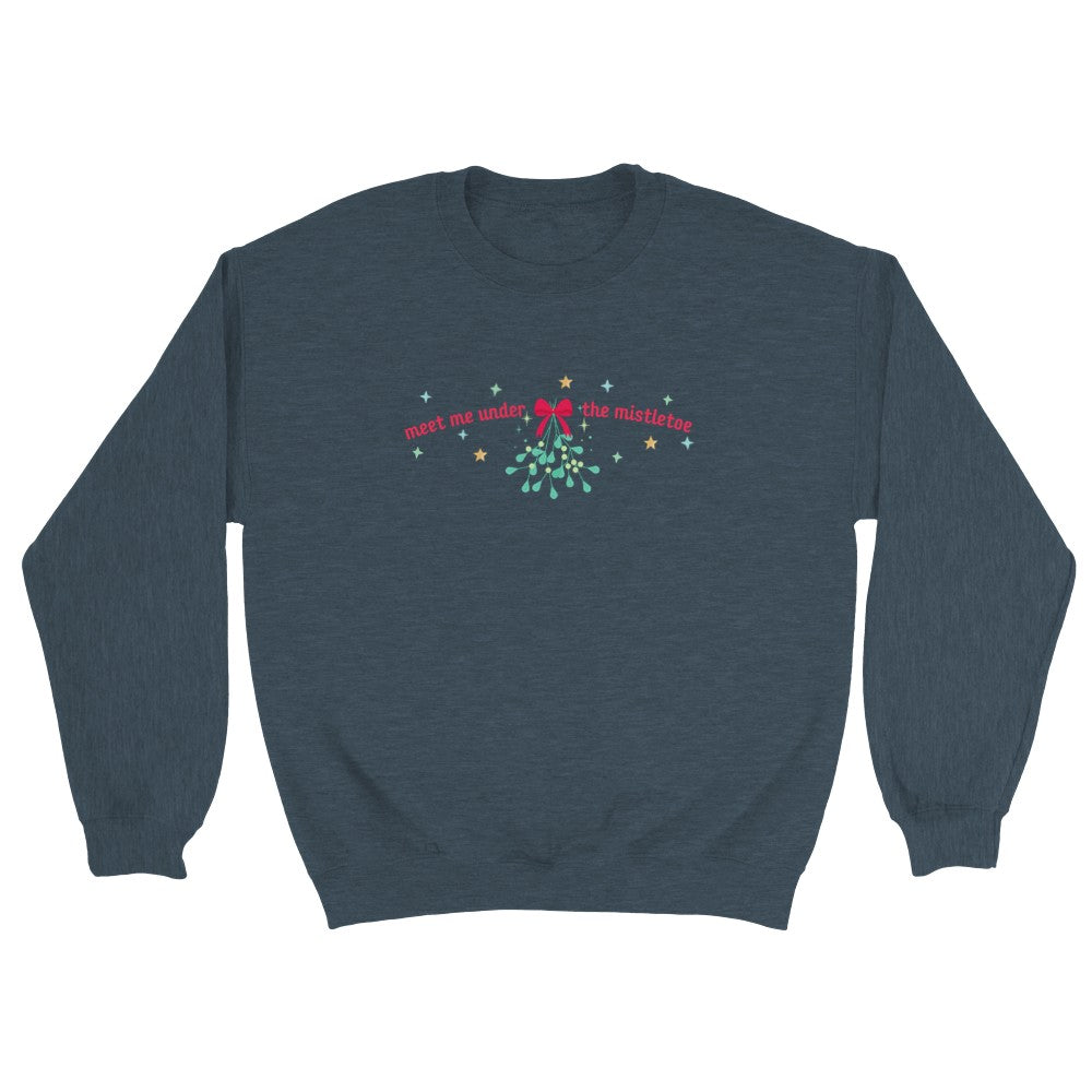 meet me under the mistletoe - sweater volwassenen