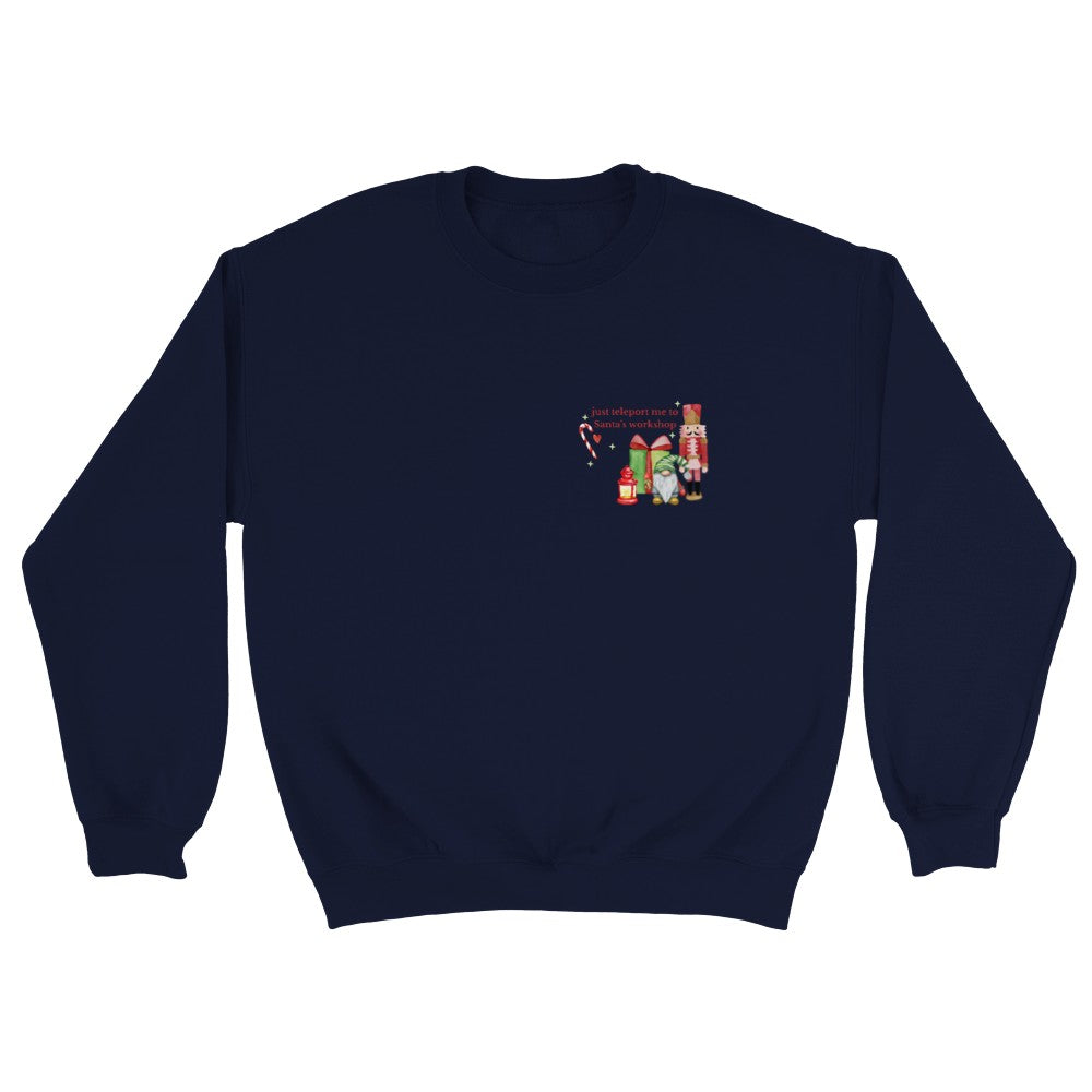 Just teleport me to Santa's workshop - sweater