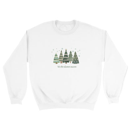 tis the damn season - sweater volwassenen