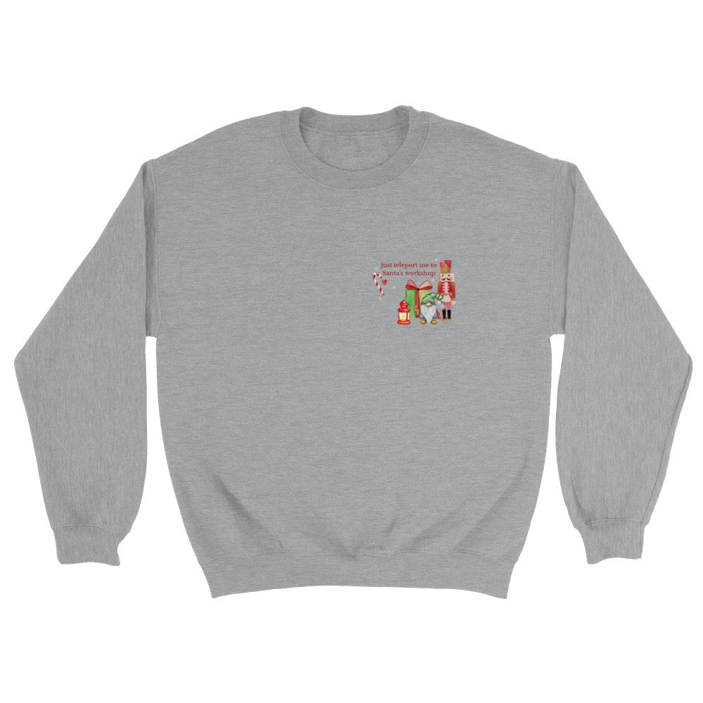 Just teleport me to Santa's workshop - sweater