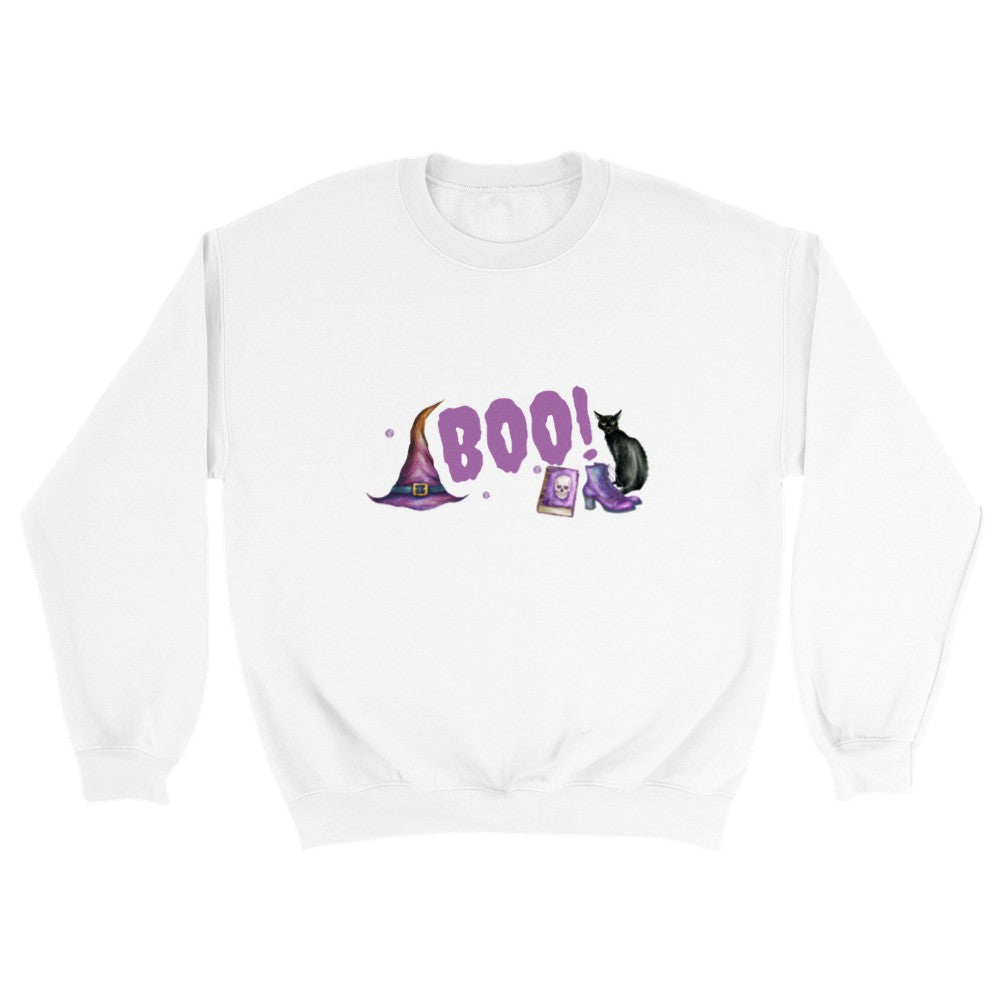 Boo! Halloween sweater volwassenen