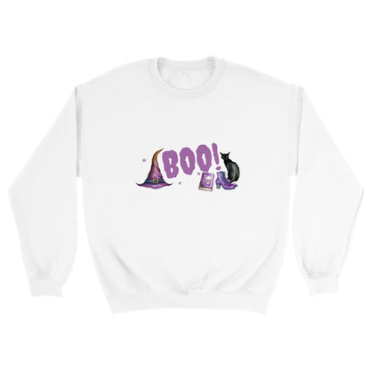 Boo! Halloween sweater volwassenen