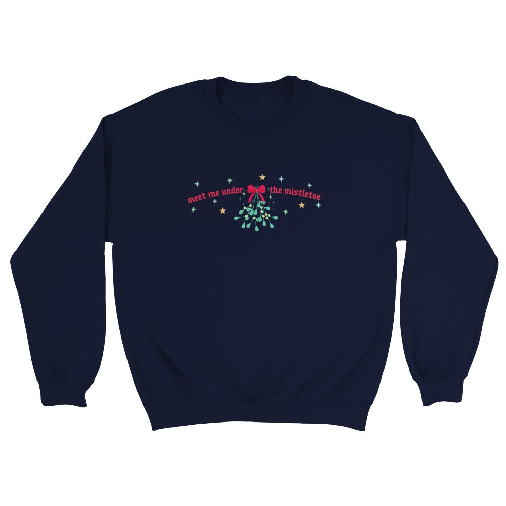 meet me under the mistletoe - sweater volwassenen