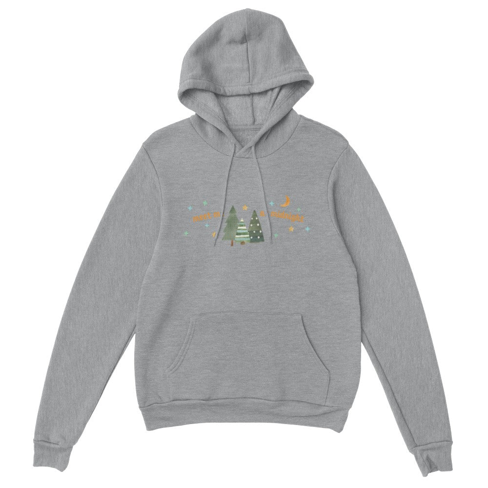 meet me at midnight - bomen - hoodie volwassenen