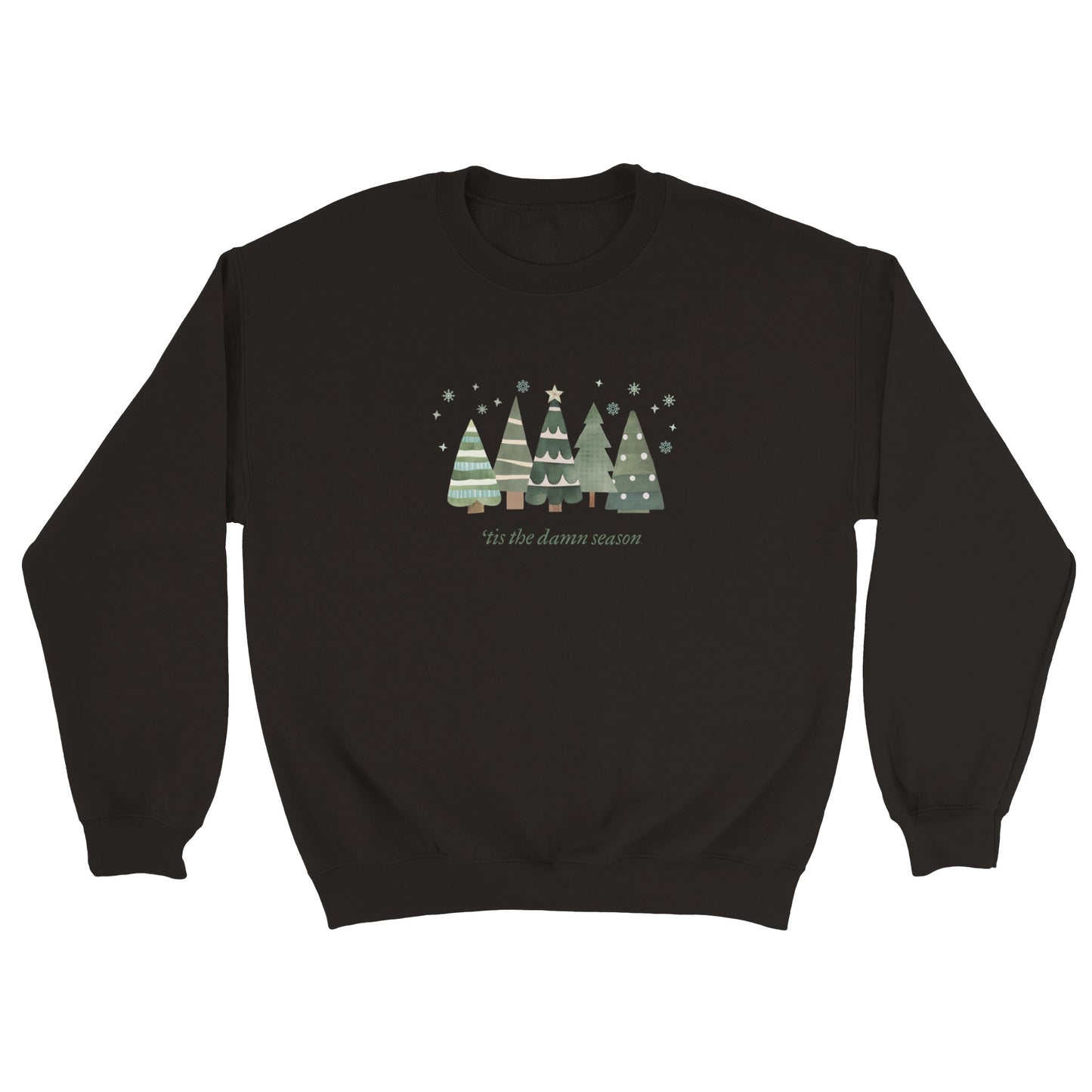 tis the damn season - sweater volwassenen