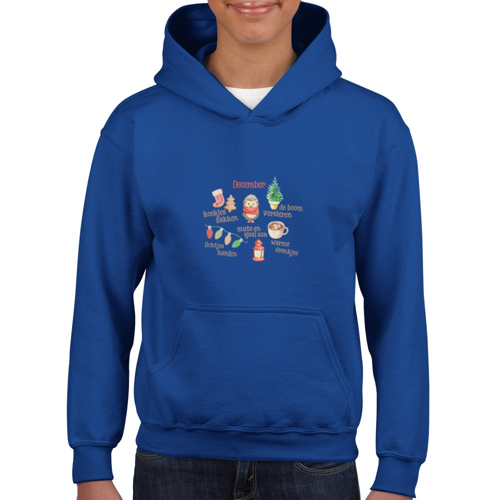 December - hoodie kinderen