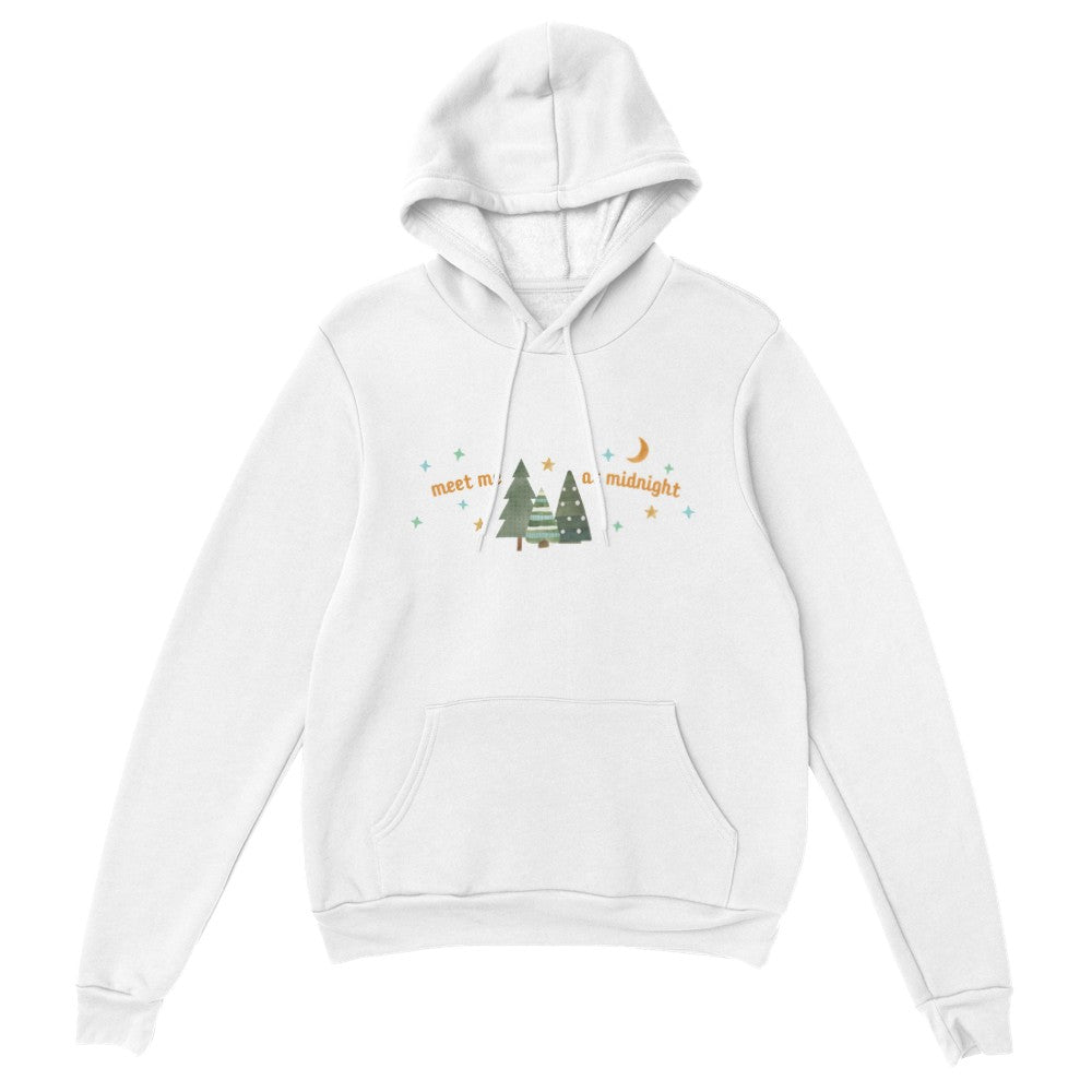 meet me at midnight - bomen - hoodie volwassenen