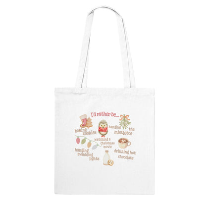 I'd rather be ....  - tote bag