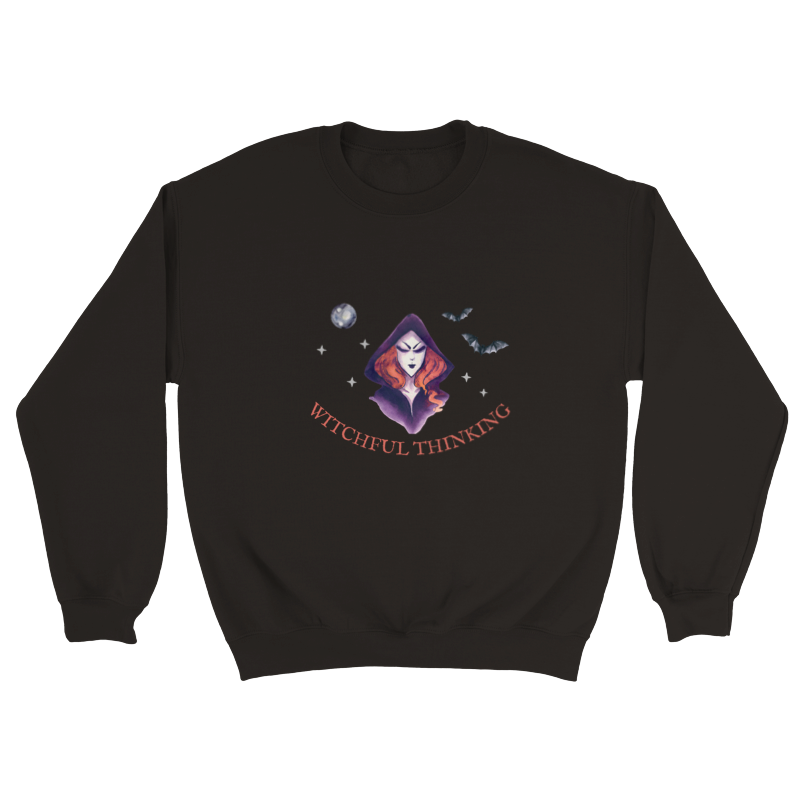 Witchful thinking halloween sweater volwassenen